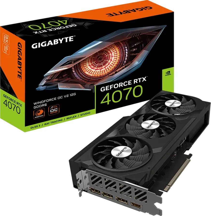 Gigabyte RTX­­4070 WINDFORCE OC V2 12G