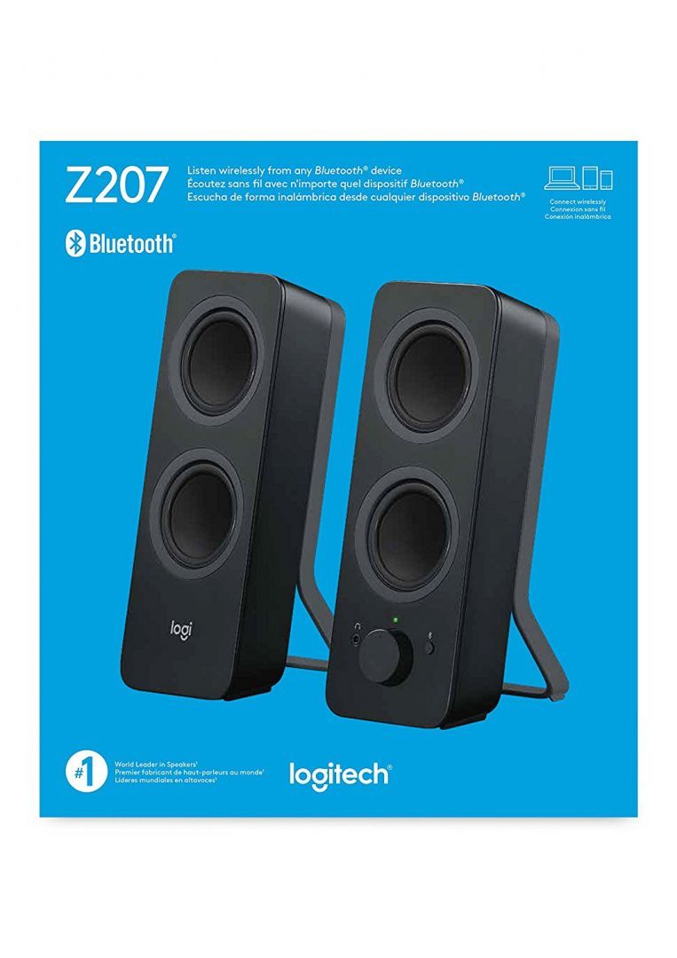 Logitech Z207 Bluetooth Speaker Black