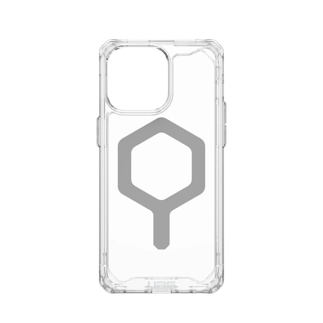 UAG Plyo case for MagSafe iPhone 15 Pro Max Ice/Silver