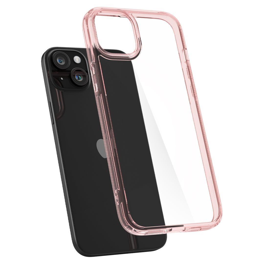 Spigen iPhone 15 Case Ultra Hybrid Rose Crystal