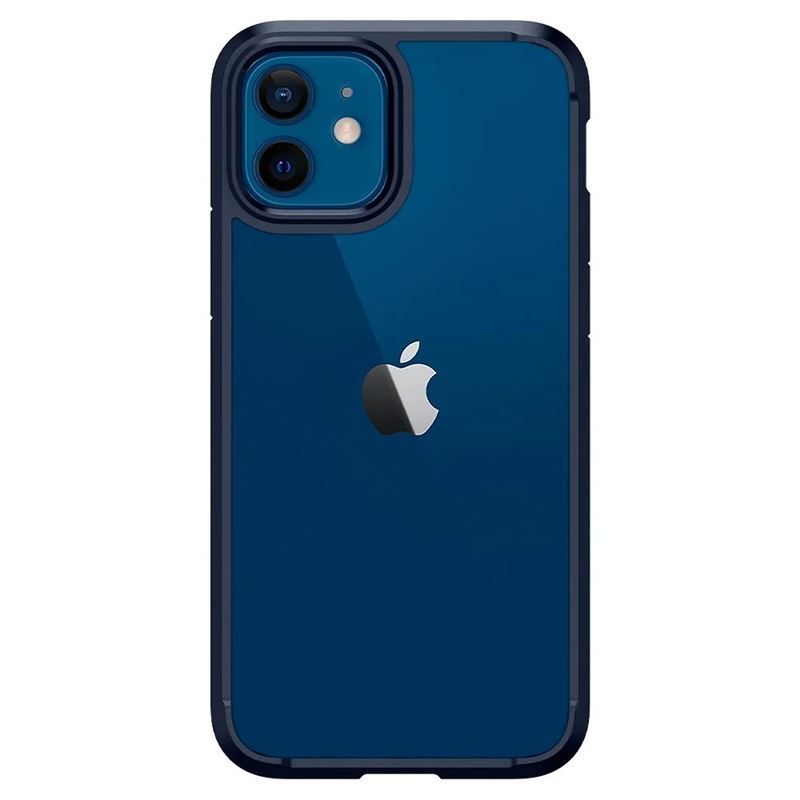 Spigen Ultra Hybrid, navy blue - iPhone 12/iPhone 12 Pro