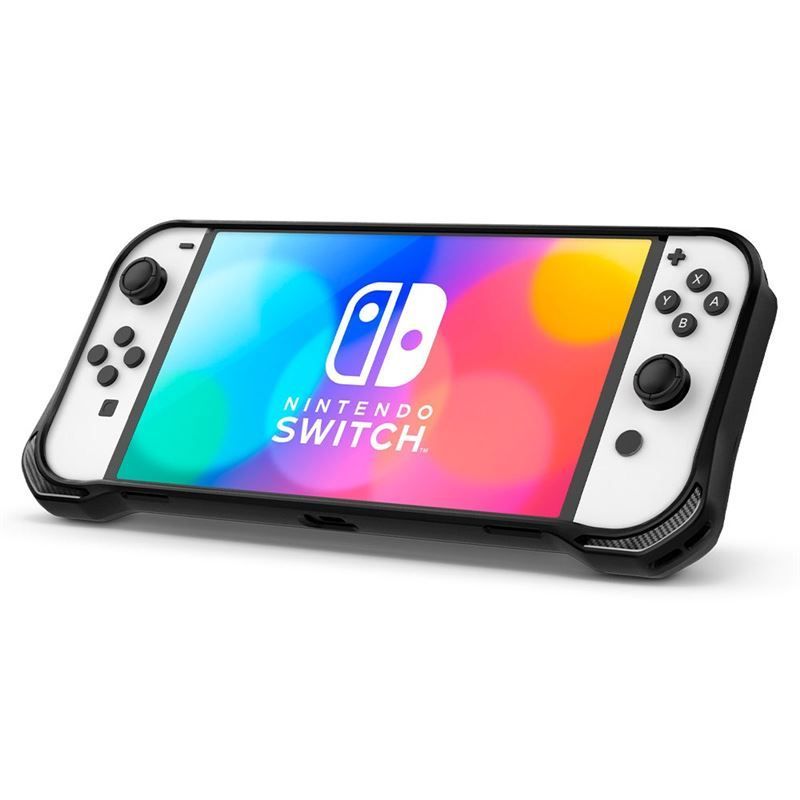 Spigen Rugged Armor Nintendo Switch OLED Black