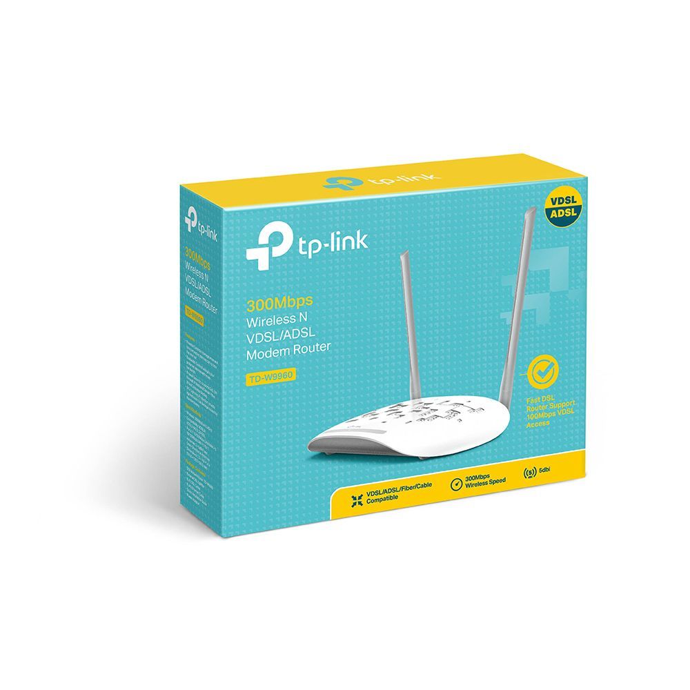 TP-Link TD-W9960 300Mbps Wireless N VDSL/ADSL Modem Router