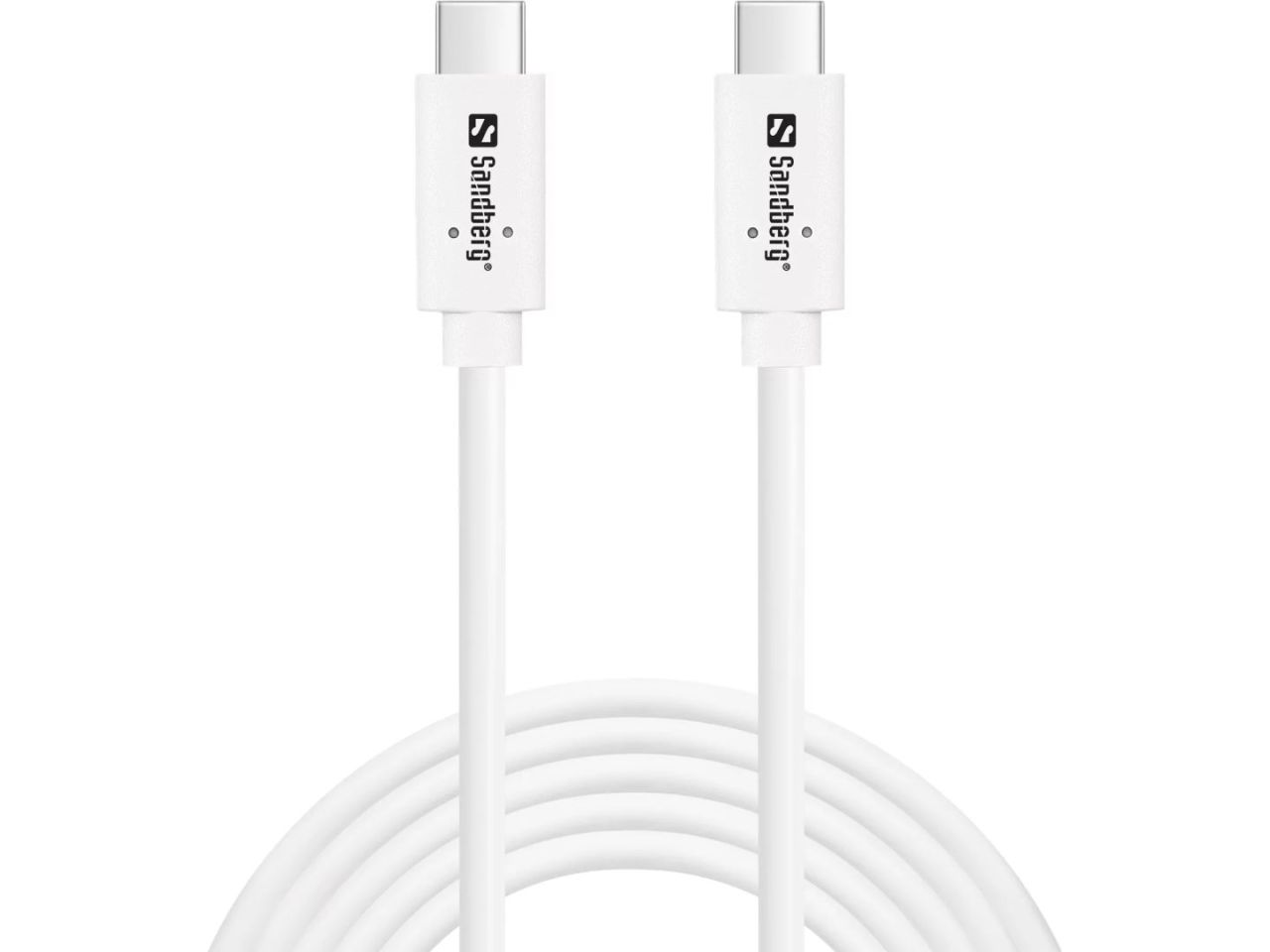 Sandberg USB-C 100W Cable 2m White