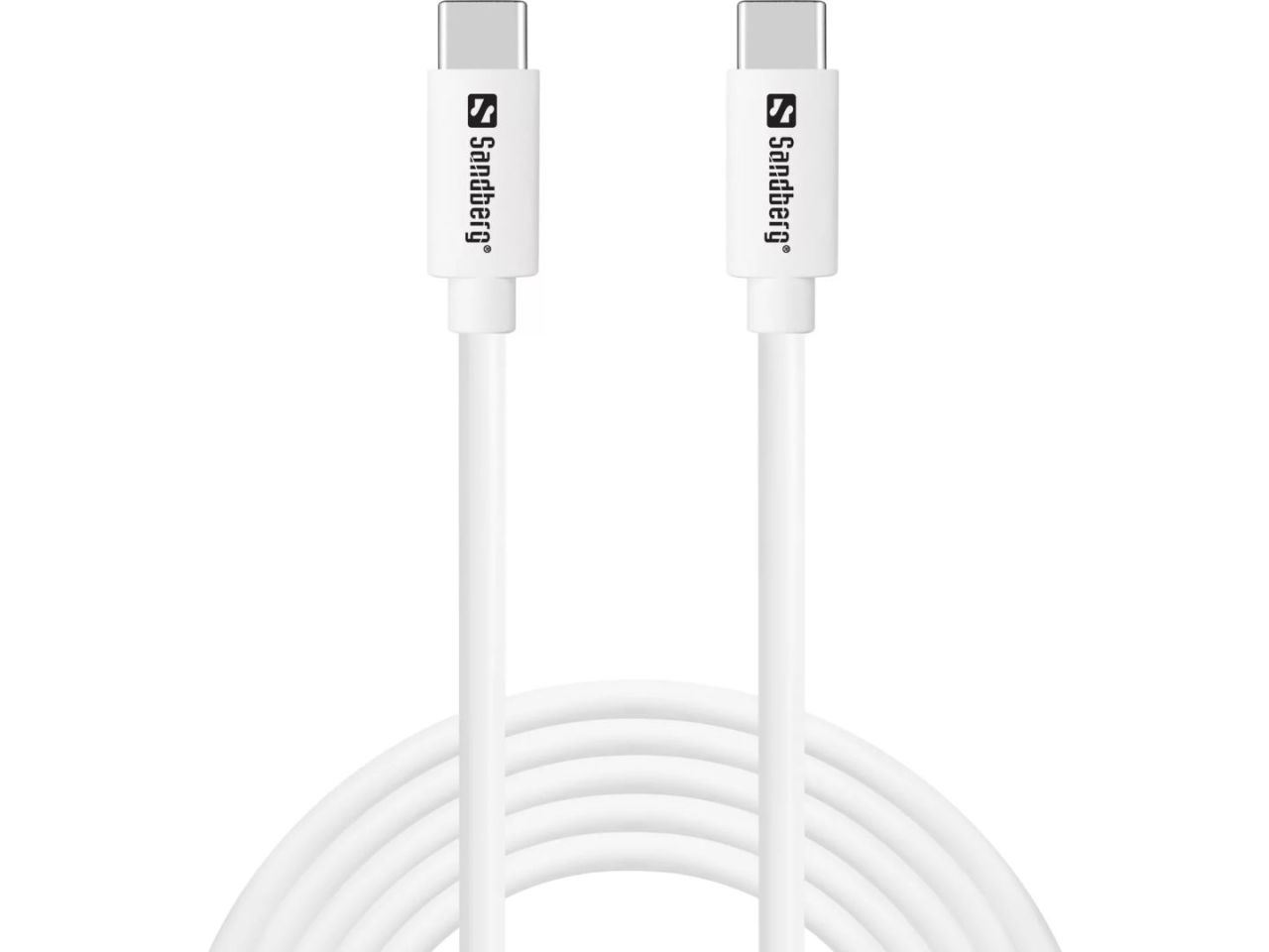 Sandberg USB-C 65W Cable 2m White