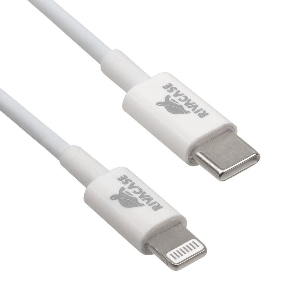 RivaCase PS6017 WT10 USB-C to Lightning cable 1m White