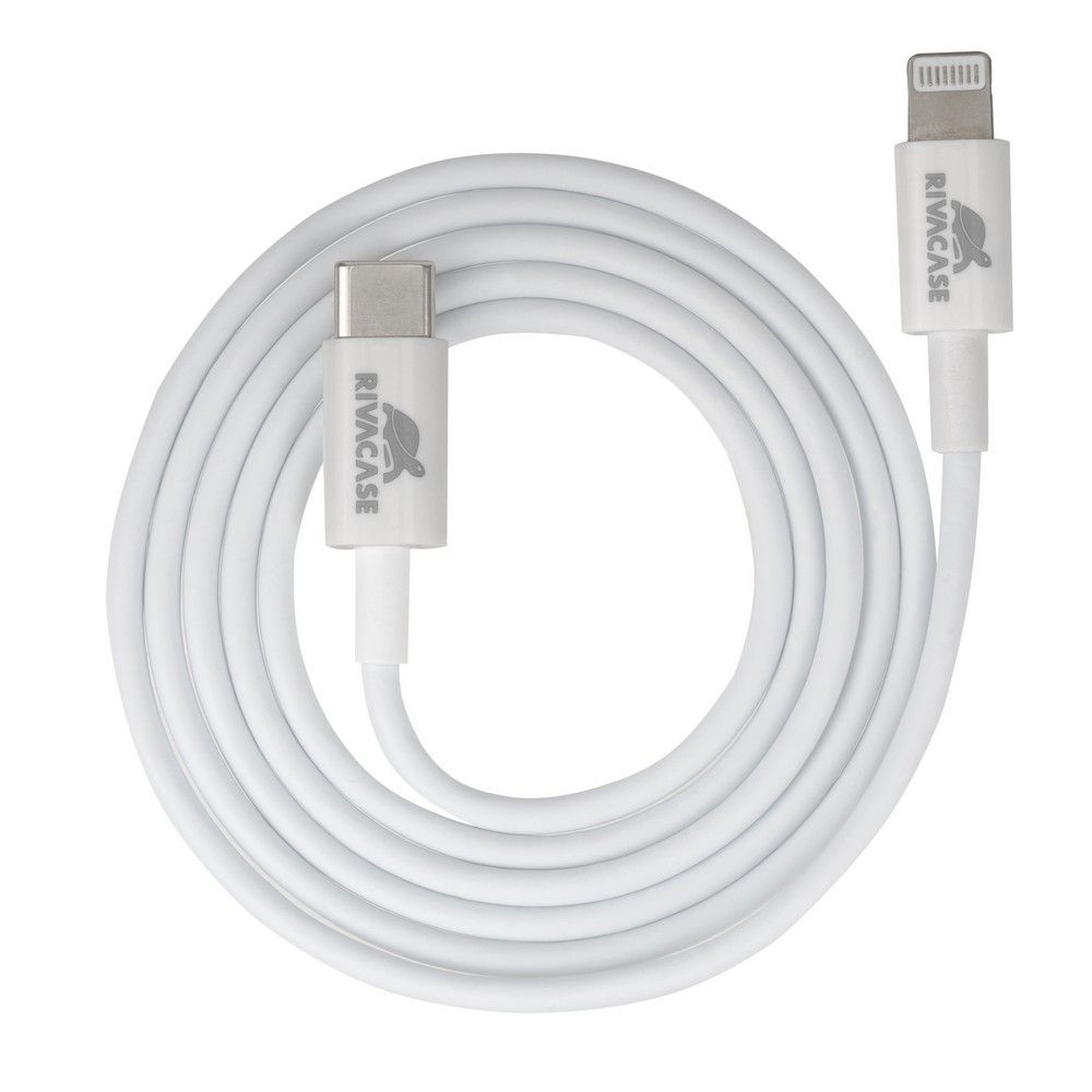 RivaCase PS6017 WT10 USB-C to Lightning cable 1m White