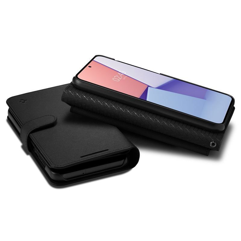 Spigen Wallet S Plus, black - Samsung Galaxy S23+