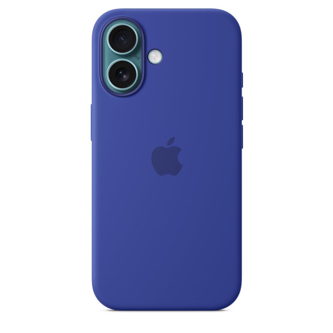 Apple iPhone 16 Silicone Case with MagSafe Ultramarine (Seasonal)