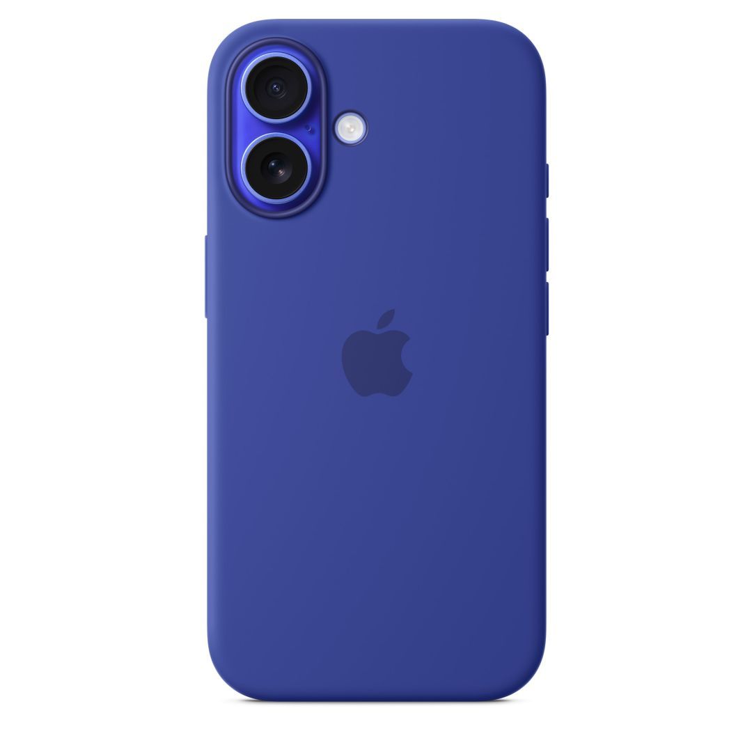 Apple iPhone 16 Silicone Case with MagSafe Ultramarine (Seasonal)