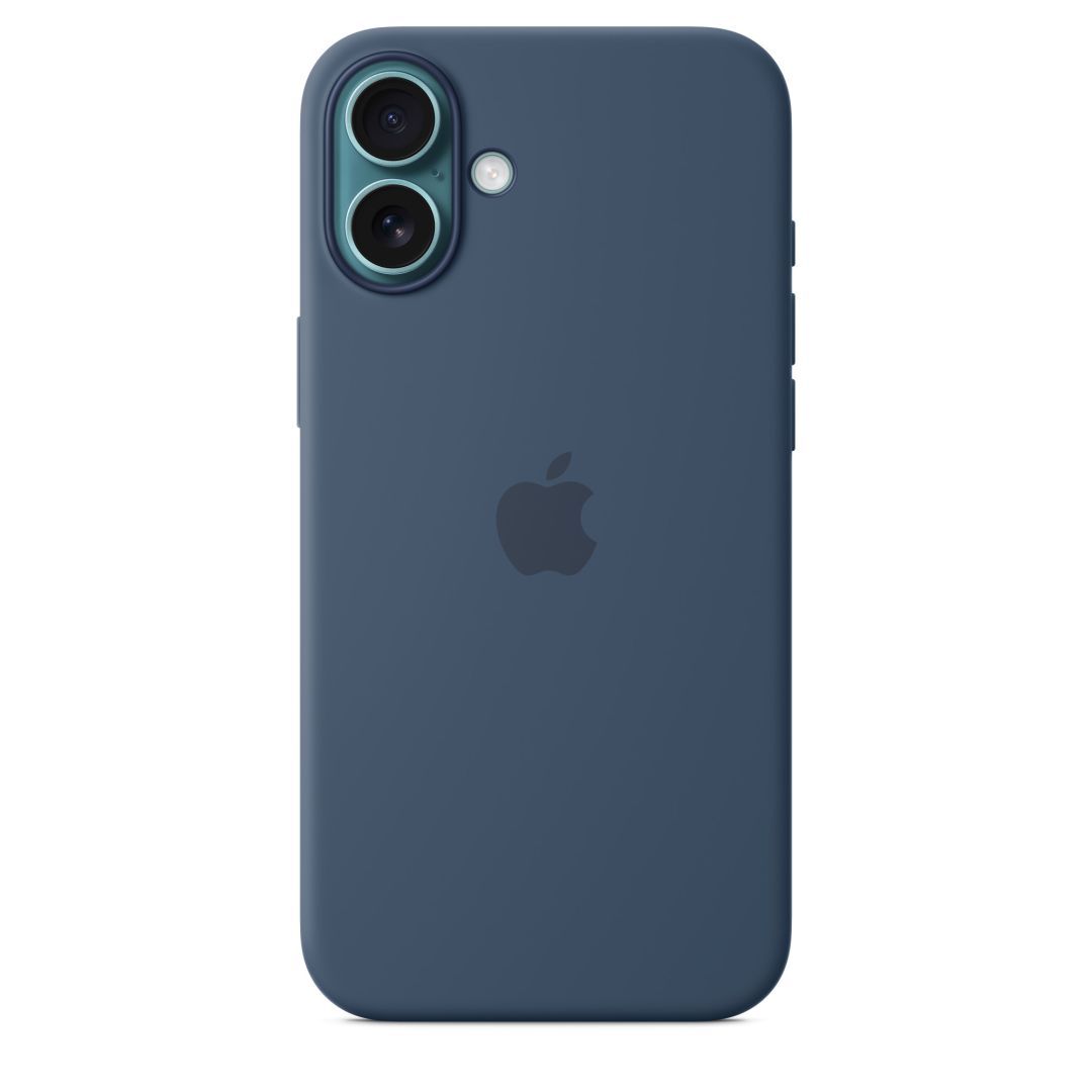 Apple iPhone 16 Plus Silicone Case with MagSafe Denim