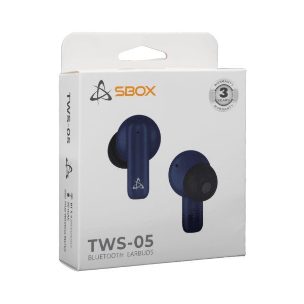 SBOX EB-TWS05 Bluetooth headset Blue