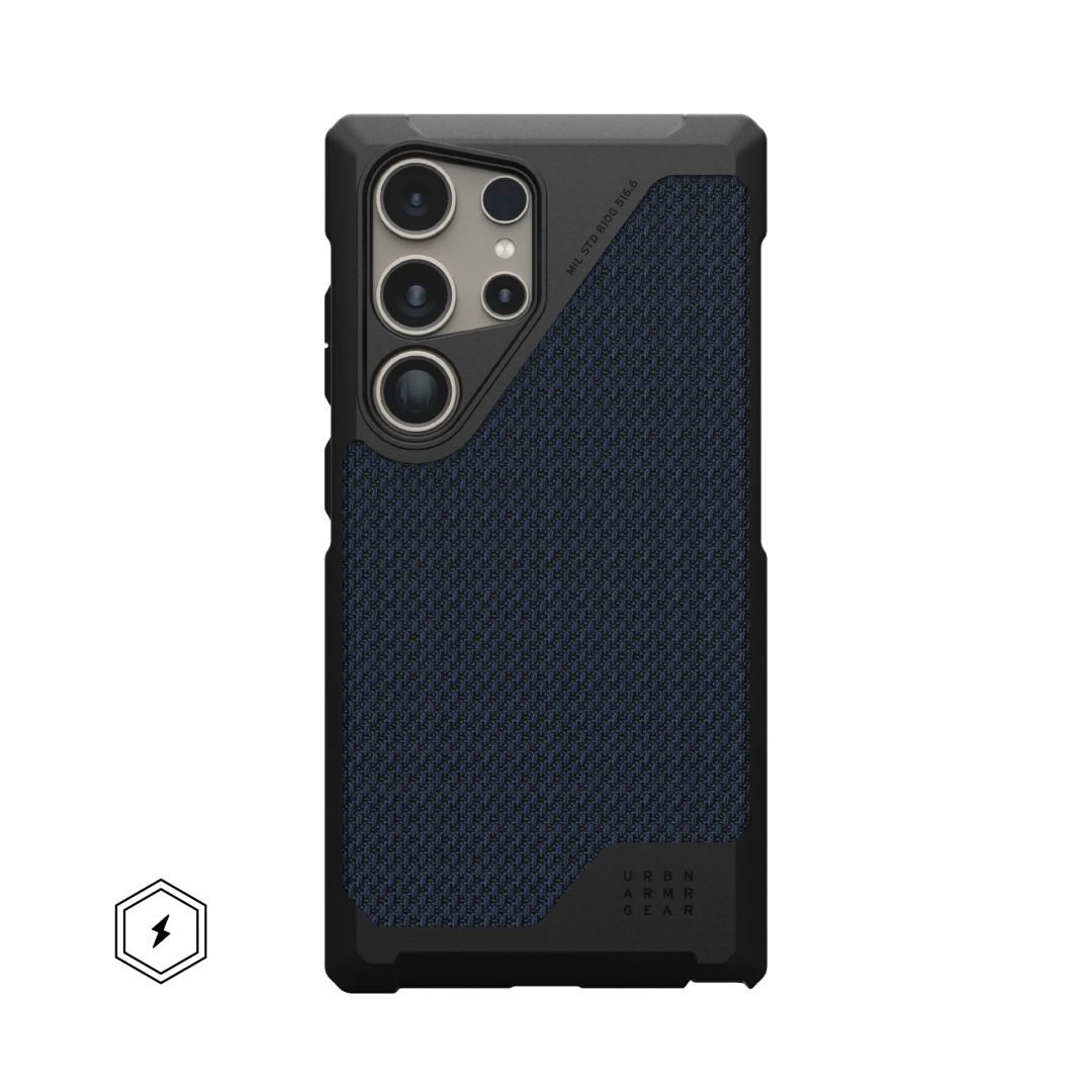 UAG Metropolis LT with Magnet Samsung Galaxy S24 Ultra Kevlar Black