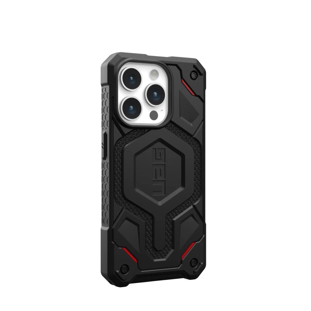 UAG Monarach Pro Kevlar case for Magsafe iPhone 15 Pro Kevlar Black