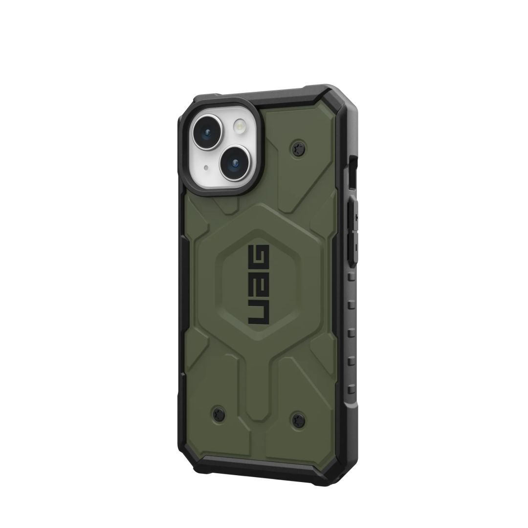 UAG Pathfinder case for MagSafe iPhone 15 Olive Drab