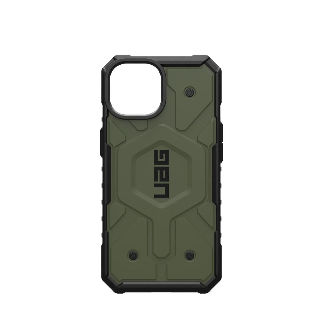 UAG Pathfinder case for MagSafe iPhone 15 Olive Drab