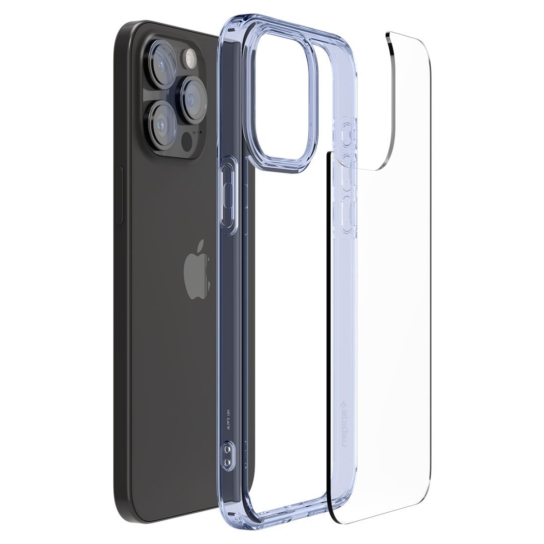 Spigen iPhone 15 Pro Case Ultra Hybrid Sky Crystal