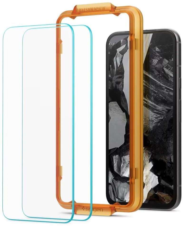 Spigen Glass tR AlignMaster for Google Pixel 8a 2 Pack