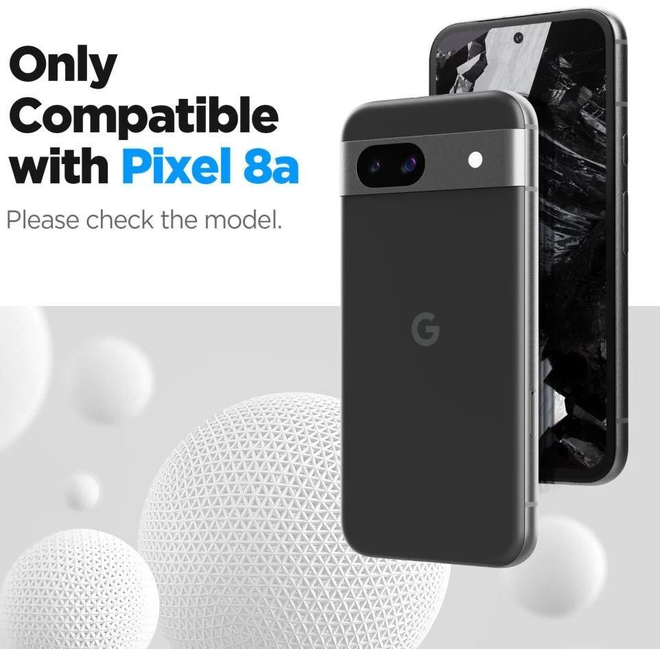 Spigen Glass tR AlignMaster for Google Pixel 8a 2 Pack