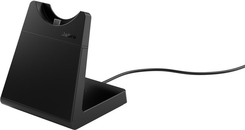 Jabra Evolve 65 TE UC Mono Bluetooth Headset + Charging Stand Black