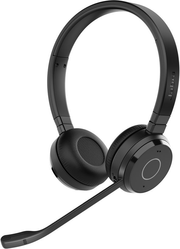 Jabra Evolve 65 TE UC Stereo Bluetooth Headset Black