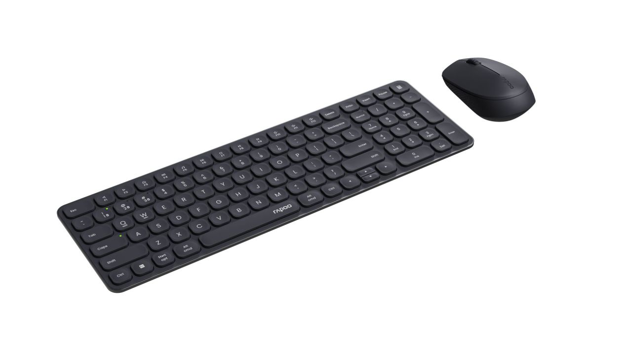 Rapoo 9310M Multi-mode Wireless Bluetooth Keyboard & Mouse Dark Grey HU