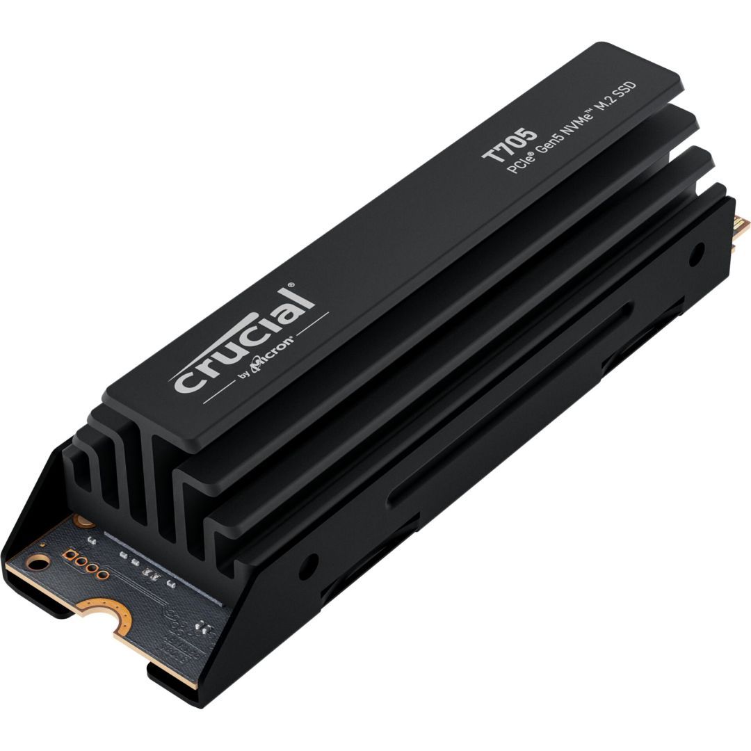 Crucial 1TB M.2 2280 NVMe T705 with Heatsink