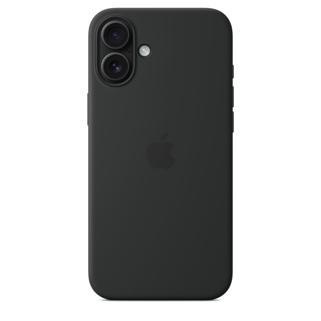 Apple iPhone 16 Plus Silicone Case with MagSafe Black