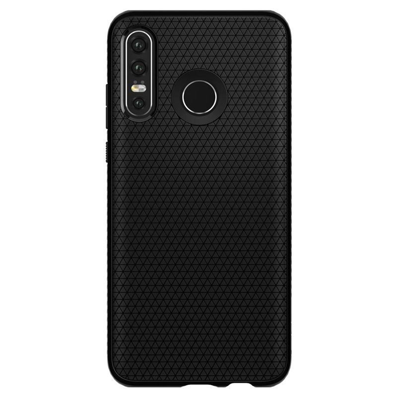 Spigen Liquid Air, black - Huawei P30 Lite/N.E.