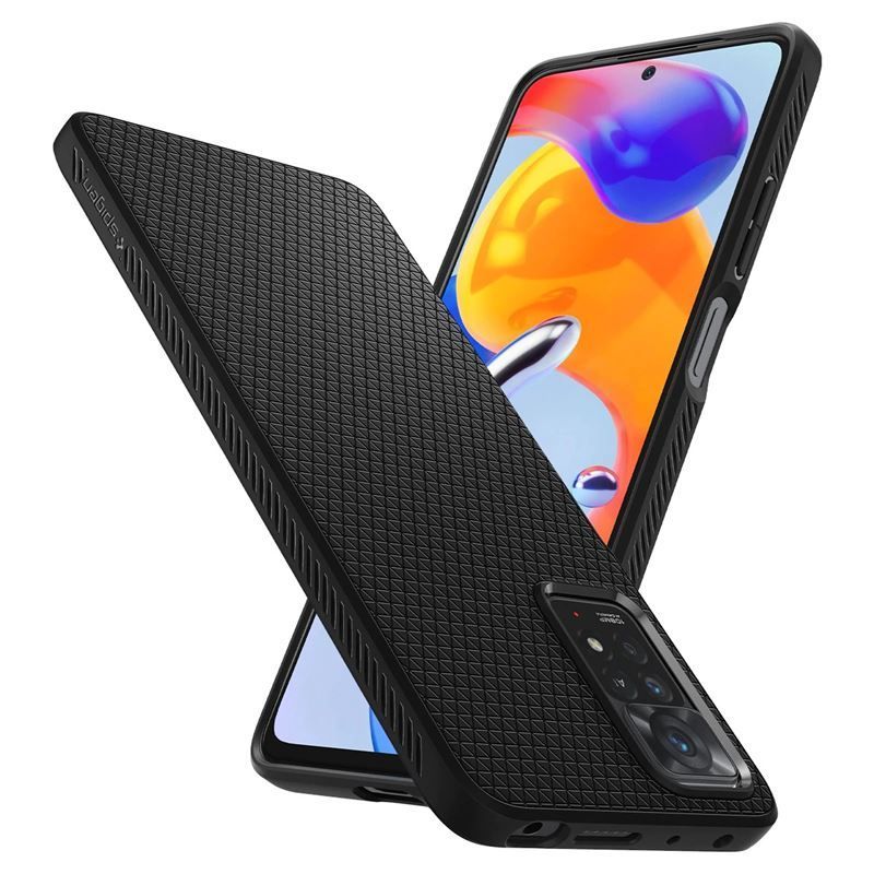 Spigen Liquid Air, black - Xiaomi Redmi Note 11 Pro 5G