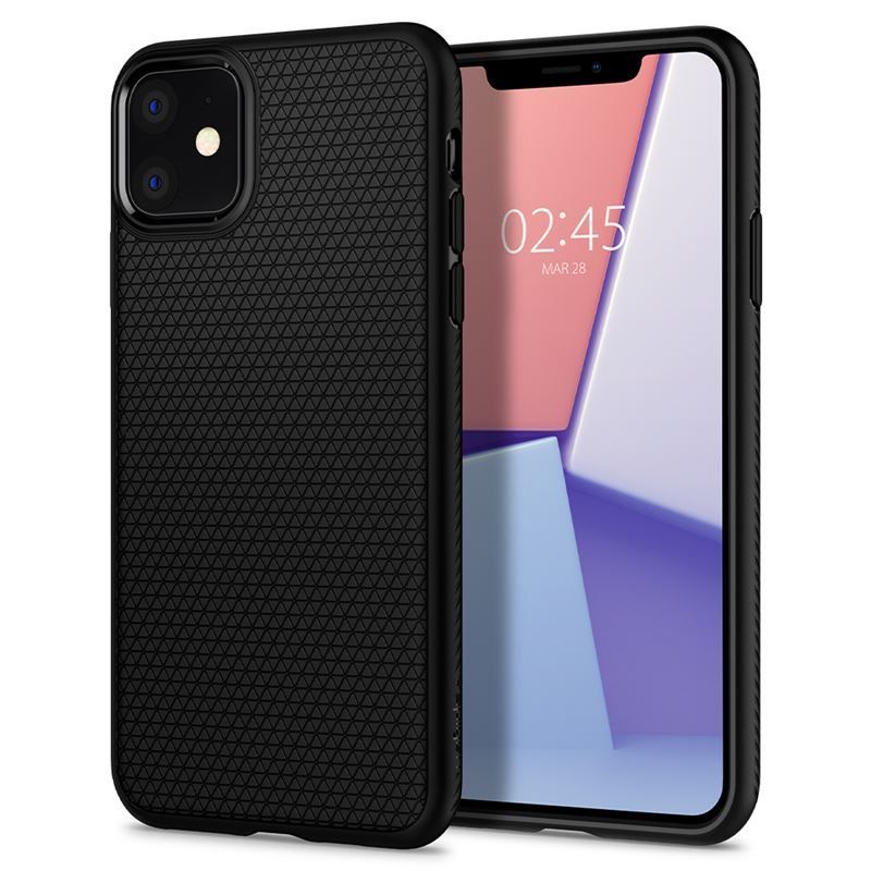 Spigen Liquid Air, black - iPhone 11