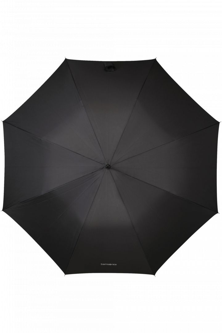 Samsonite Wood Classic S Stick Umbrella Black