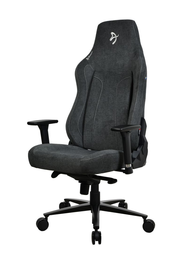 Arozzi Vernazza XL SoftFabric Gaming Chair Dark Grey