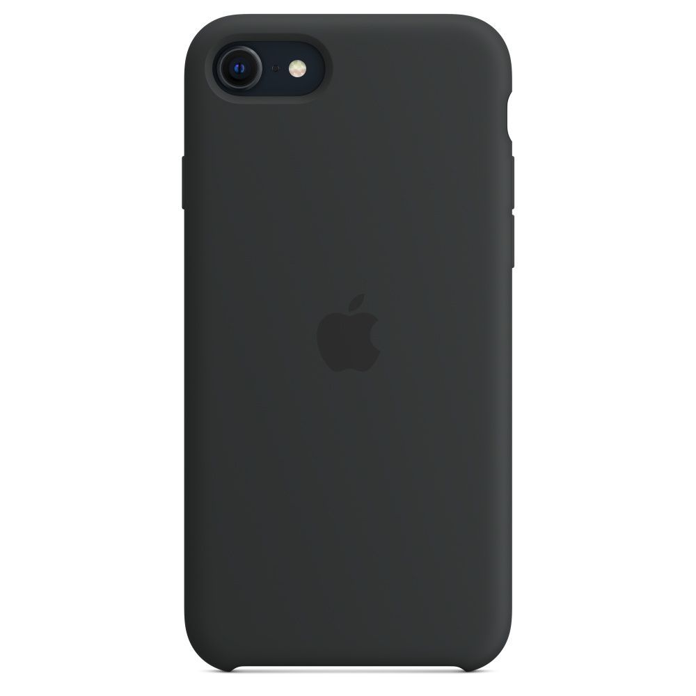 Apple iPhone SE Silicone Case Black