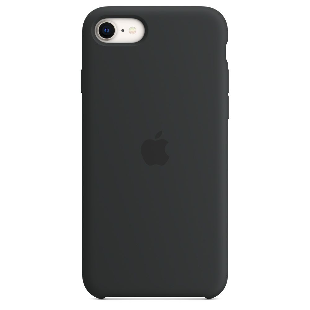 Apple iPhone SE Silicone Case Black