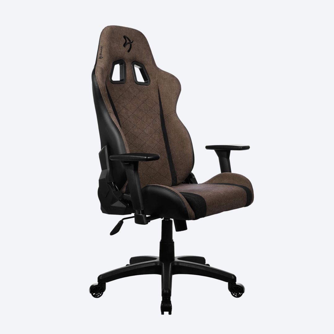 Arozzi Avanti Soft Fabric Gaming Chair Brown