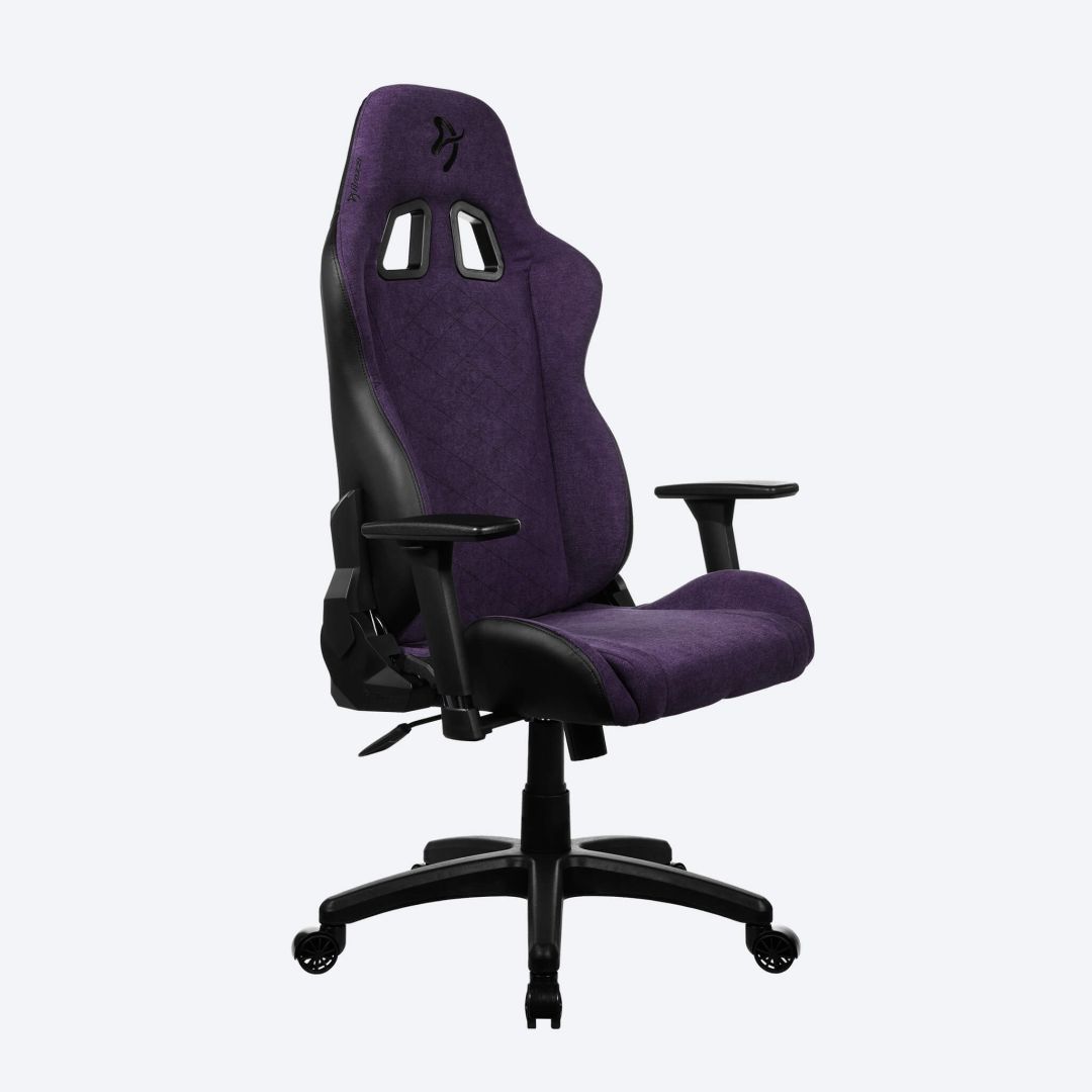 Arozzi Avanti Soft Fabric Gaming Chair Purple