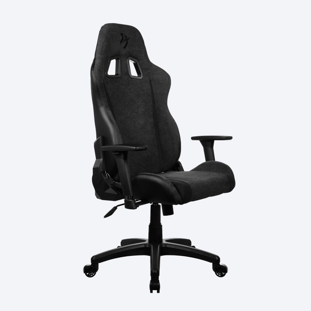 Arozzi Avanti Soft Fabric Gaming Chair Dark Grey