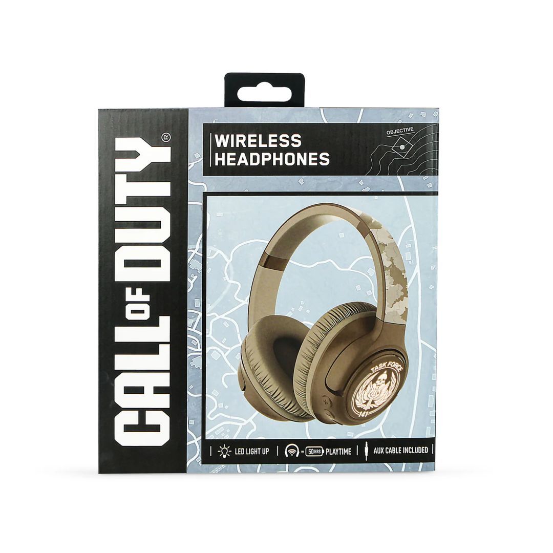 OTL Technologies Call of Duty Desert Sand Bluetooth Headset Camo