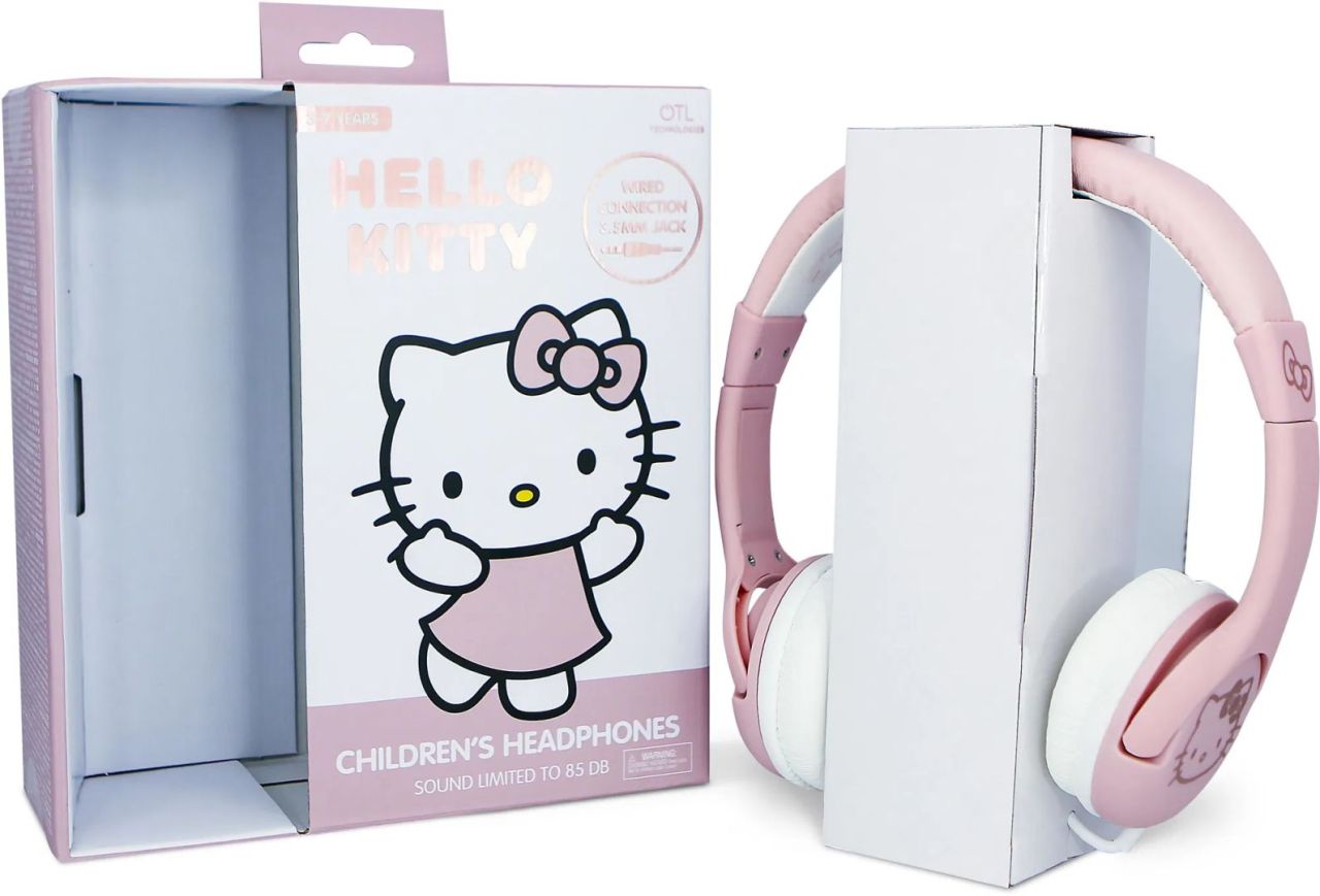 OTL Technologies Hello Kitty Headset for Kids Rose Gold