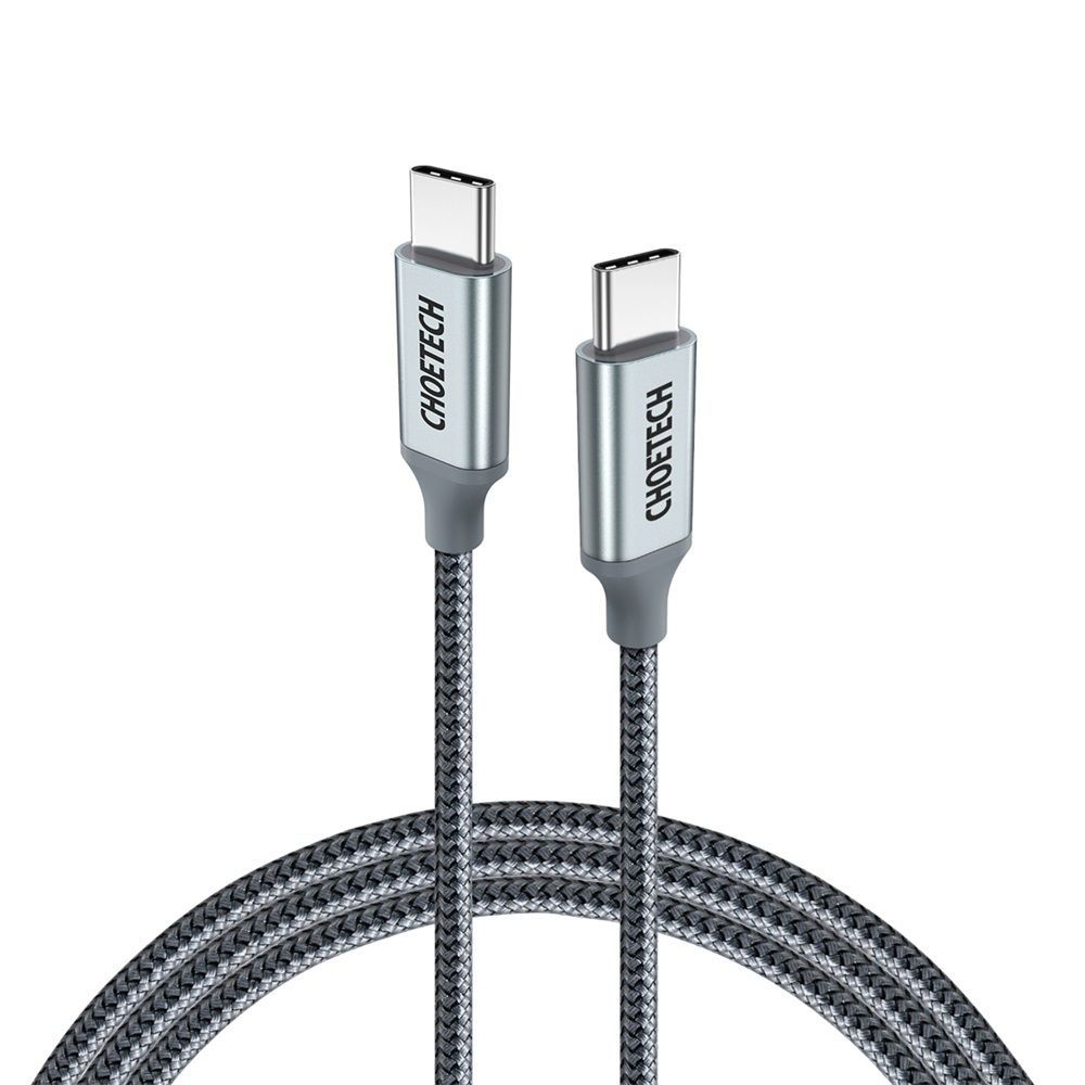 Choetech XCC-1002 PD100W USB-C to USB-C cable 1,8m Grey