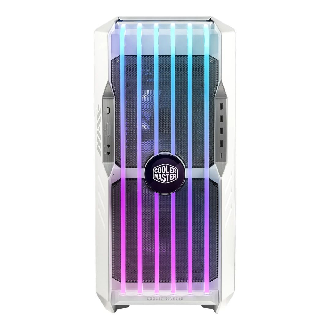 Cooler Master HAF 700 EVO RGB Tempered Glass White