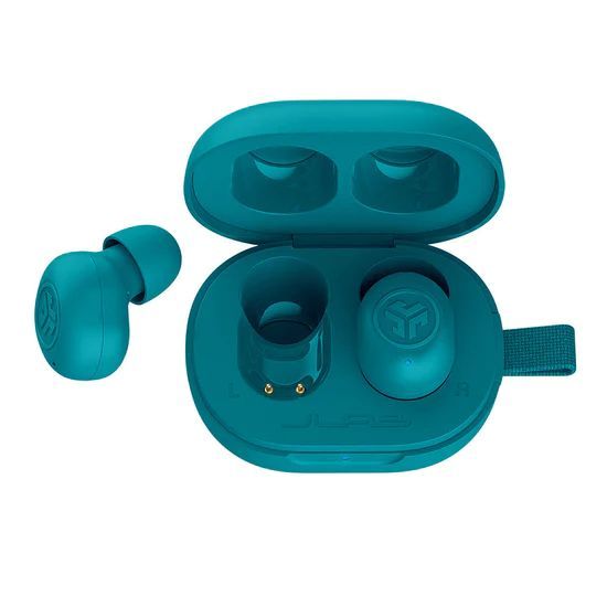 JLab JBuds Mini TWS Bluetooth Headset Earbuds Aqua Teal