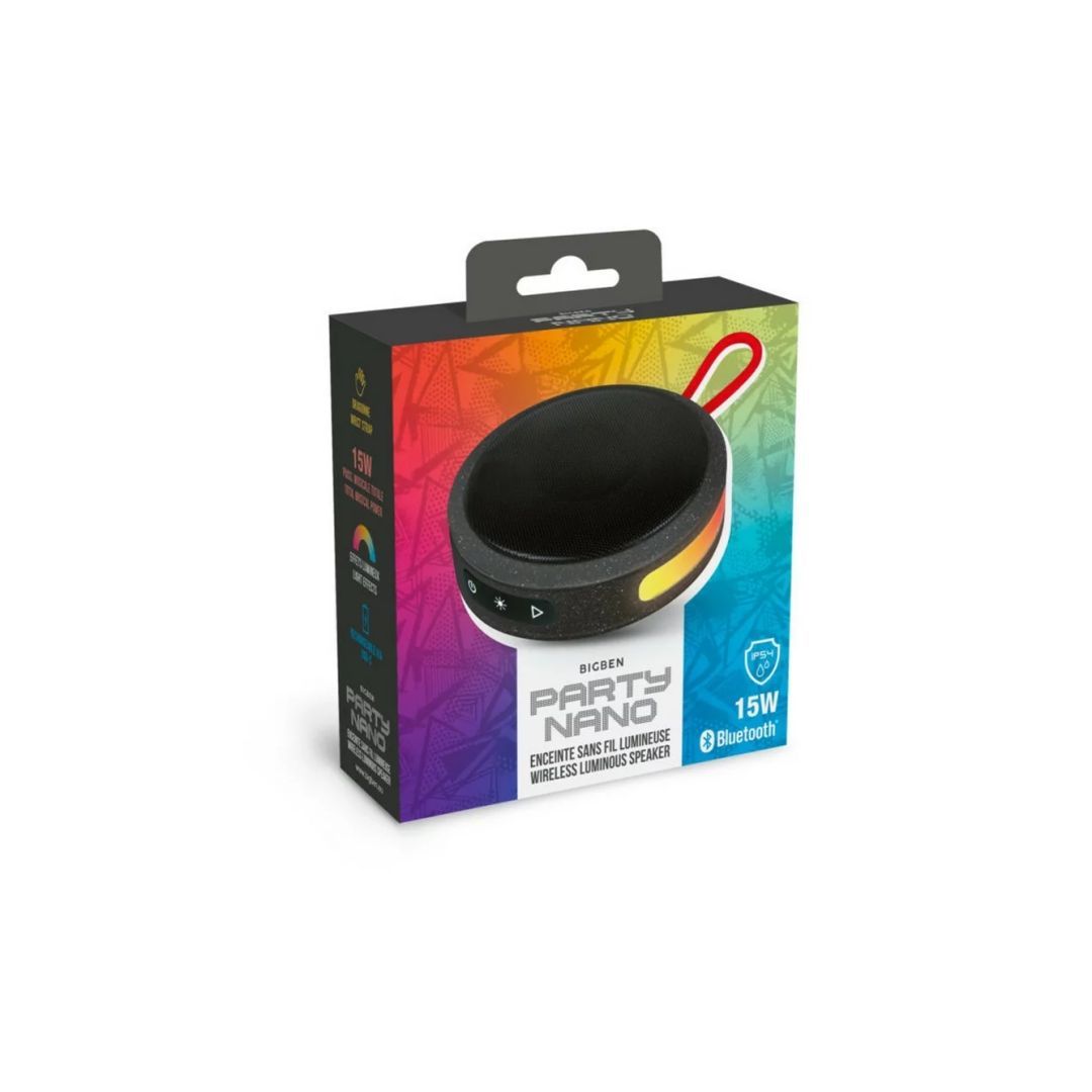 Bigben Interactive Party Nano Bluetooth Speaker Black