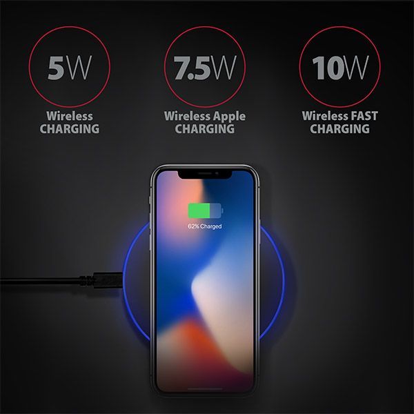 AXAGON WDC-P10T Thin Wireless Charging Pad