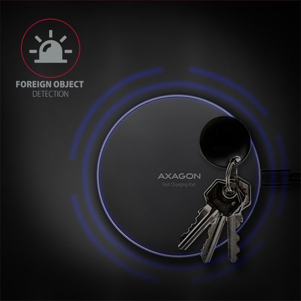 AXAGON WDC-P10T Thin Wireless Charging Pad