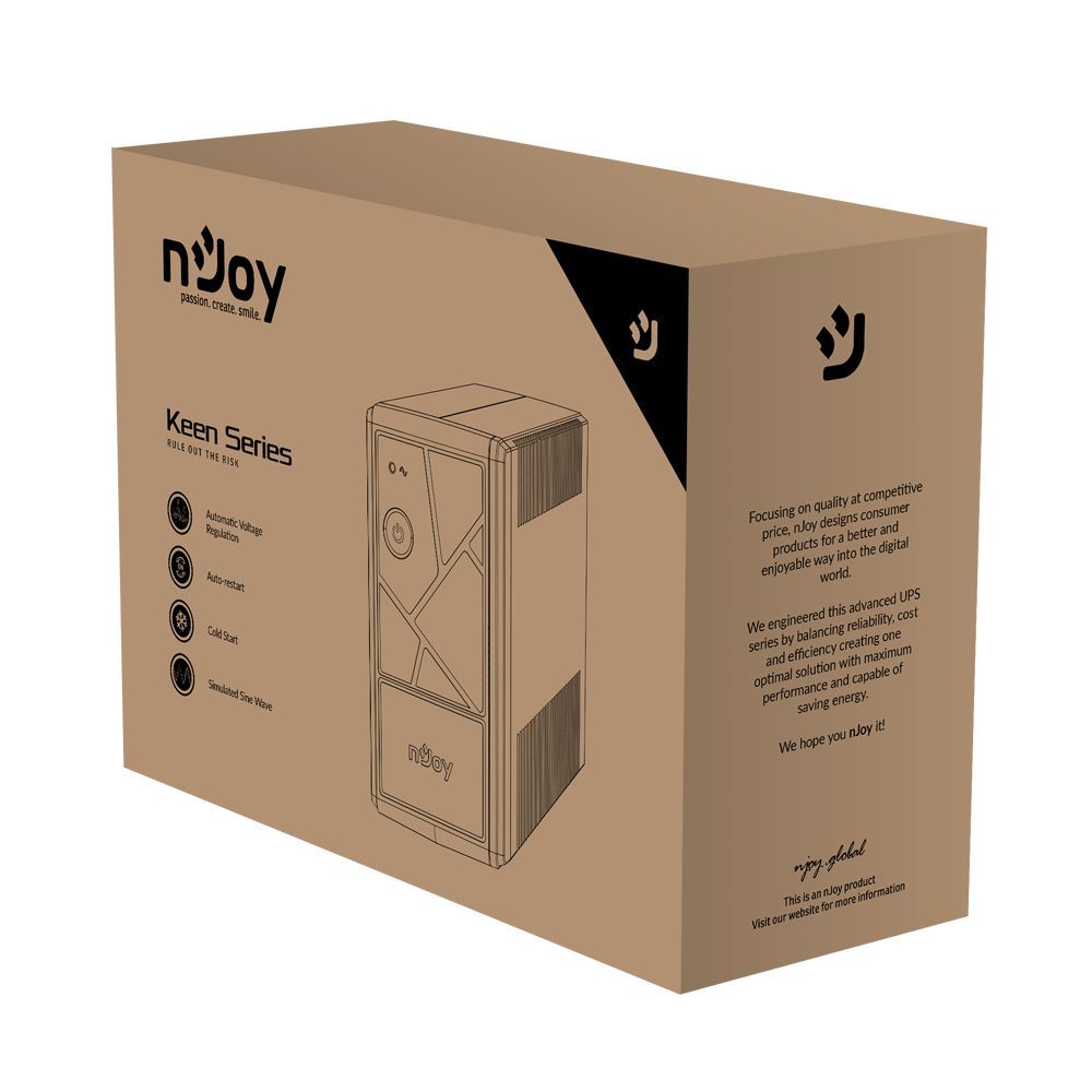 Njoy Keen 800 800VA UPS