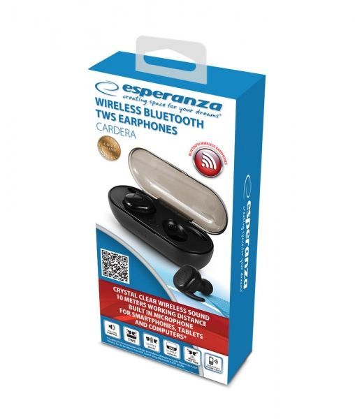 Esperanza Cardera Bluetooth Headset Black