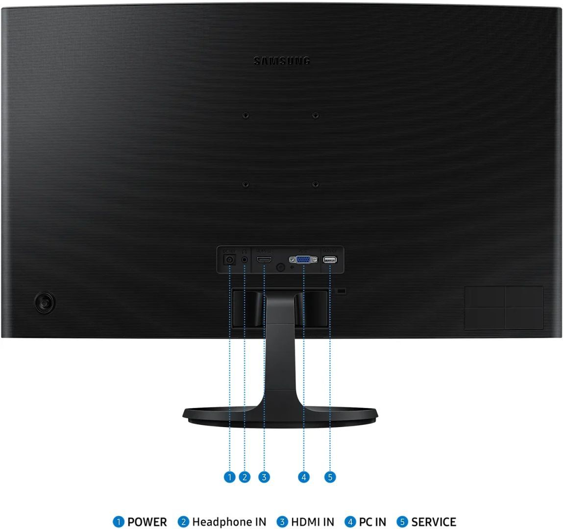 Samsung 27" S27D360GAU LED Curved