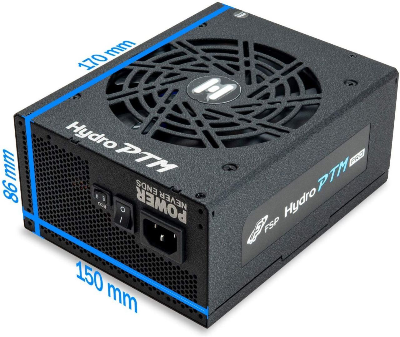 FSP 1000W 80+ Platinum Hydro PTM Pro